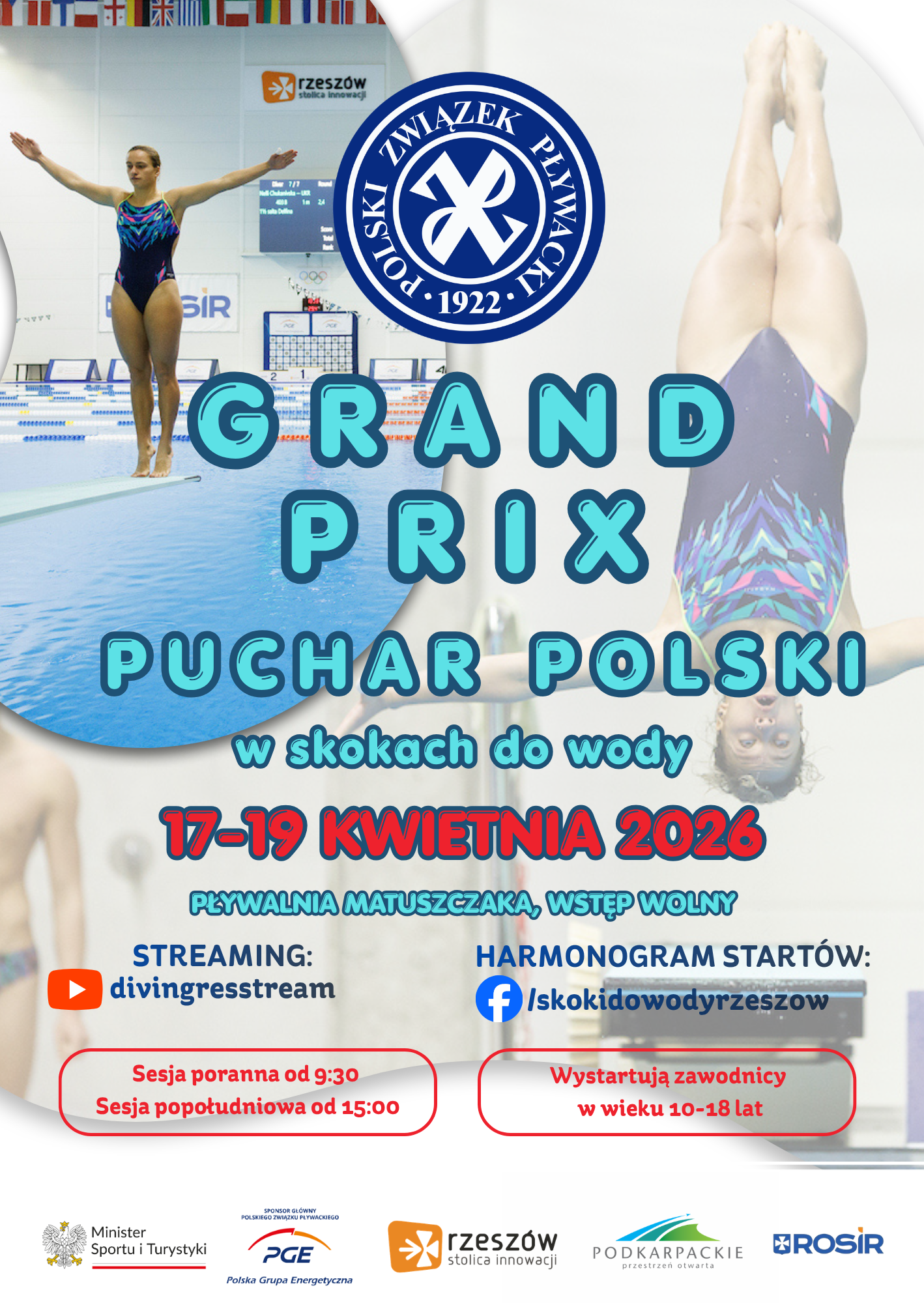 Grand Prix Polski 2026 w skokach do wody edycja 2